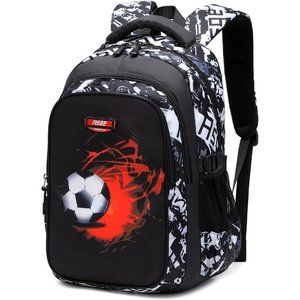 Boys Black camo travel middle school bookbag